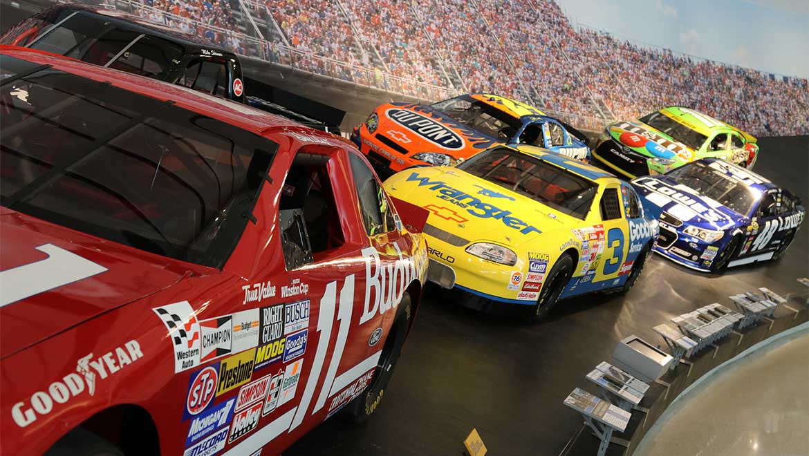 Race cars.