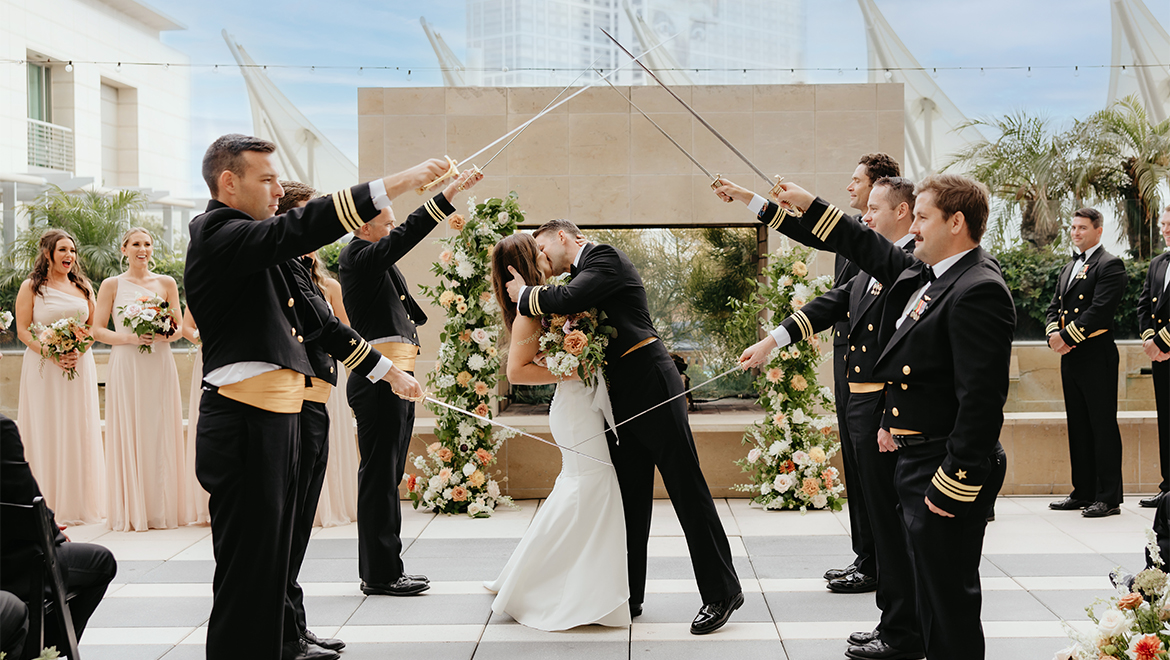 Bride and groom
